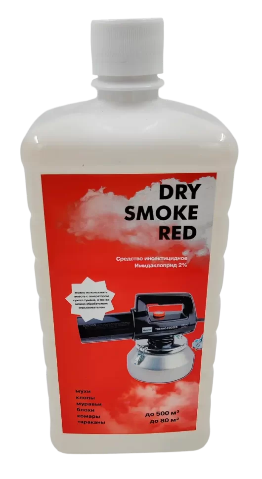 Сухой туман от насекомых Dry Smoke Red, 1 л