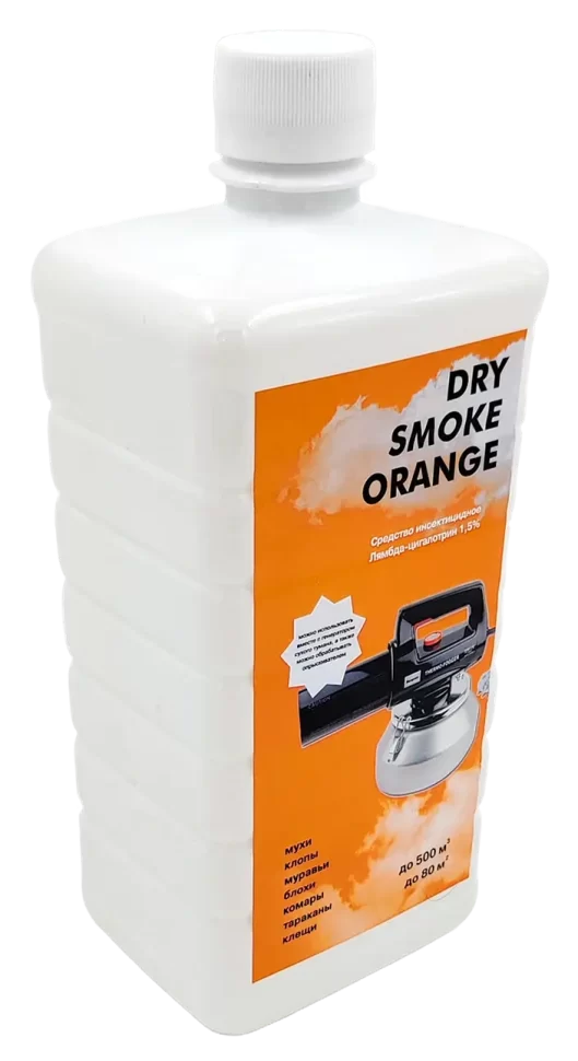Сухой туман от насекомых Dry Smoke Orange, 1 л